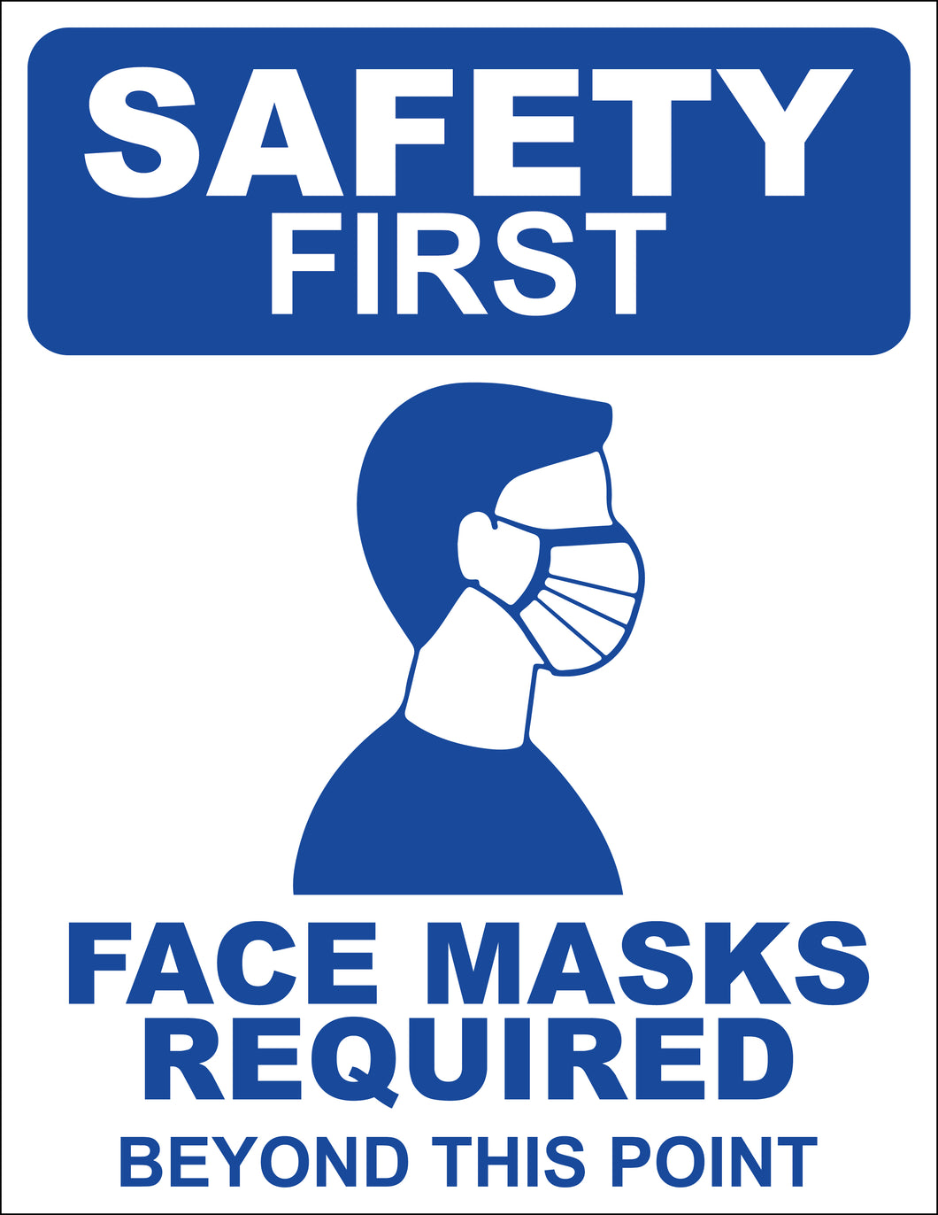 Face Mask Required Decals